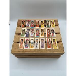 Vintage 1973 Nabisco Sugar Daddy "Pro Faces" Stick-Ems Premium Lot of 21 - HOFs